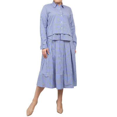 Женский костюм (рубашка+юбка) MARINA RINALDI SPORT , АБ/095